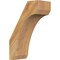 Ekena Millwork 4"W x 8"D x 12"H Legacy Rough Sawn Knee Brace, Western Red Cedar BRC04X08X12LEC00RWR - alternate 1